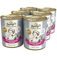 Betty's Landhausküche SENIOR Hühnchen mit Kürbis & Lachsöl 6x400 g von Betty's Landhausküche