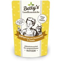 Betty's Landhausküche Frischebeutel Geflügel pur 12 x 100g für Katze von Betty's Landhausküche