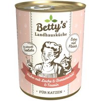 Betty's Landhausküche Huhn mit Lachs & Borretschöl 6 x 400g für Katze von Betty's Landhausküche