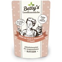 Betty's Landhausküche Frischebeutel Huhn mit Lachs 12 x 100g für Katze von Betty's Landhausküche