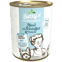 Betty's Landhausküche Pferd & Kartoffel & Distelöl 6x400 g von Betty's Landhausküche