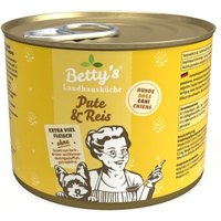 Betty's Landhausküche Pute & Reis 6 x 200g für Hund von Betty's Landhausküche