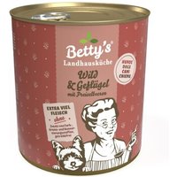 Betty's Landhausküche Wild & Geflügel 6x800 g von Betty's Landhausküche