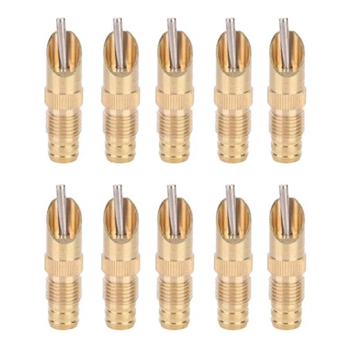 10PCS Kaninchentränke, automatisches Kaninchenbewässerungsnippel-Edelstahl-Kaninchenwasserfutterhaus, Kaninchentrinker-Nippelbewässerungsset, 360 Grad Edelstahlbrüsten von Beufee