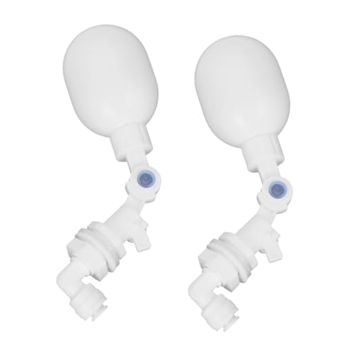 Beufee 2 Stück Wasserschwimmerventil, Wasserfilter-Schwimmerkugelventil, verstellbares Schwimmerventil, Wassertank-Schwimmerventile für Aquarium RO DI Umkehrosmoseanlage Beufee 2 Stück Wasserschwimmerventil, Wasserfilter-Schwimmerkugelventil, verstellbares Schwimmerventil, Wassertank-Schwimmerventile für Aquarium RO DI Umkehrosmoseanlage von Beufee