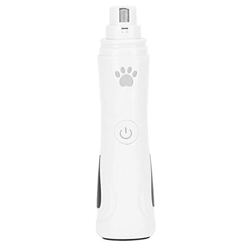Beufee Hunde-Nagelschleifer, Hunde-Nagelschneider, Haustier-Nagelschleifer für Hunde, automatisch angepasster elektrischer Trimmer, Schleifen, Hunde-Nagelschleifer, leise Beufee Hunde-Nagelschleifer, Hunde-Nagelschneider, Haustier-Nagelschleifer für Hunde, automatisch angepasster elektrischer Trimmer, Schleifen, Hunde-Nagelschleifer, leise von Beufee