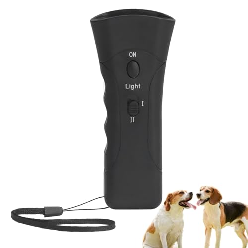 Beufee Ultraschallhundrinde Abschreckung und Verhaltenskorrektur, LED Ultraschallhund -Chaser -Stop Aggressive Tierangriffe Repellers Tragbare Trainer für Innenhäuser im Freien im Freien Beufee Ultraschallhundrinde Abschreckung und Verhaltenskorrektur, LED Ultraschallhund -Chaser -Stop Aggressive Tierangriffe Repellers Tragbare Trainer für Innenhäuser im Freien im Freien von Beufee