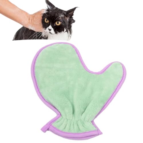 Haustier Handtuch Handschuh, Faser Super Absorbierende Wiederverwendbare Haustier Grooming Handschuhe Katze Badehandschuhe Haustier Handtuch Handschuhe zum Trocknen von Hund oder Katze Pelz nach Bad Haustier Handtuch Handschuh, Faser Super Absorbierende Wiederverwendbare Haustier Grooming Handschuhe Katze Badehandschuhe Haustier Handtuch Handschuhe zum Trocknen von Hund oder Katze Pelz nach Bad von Beufee