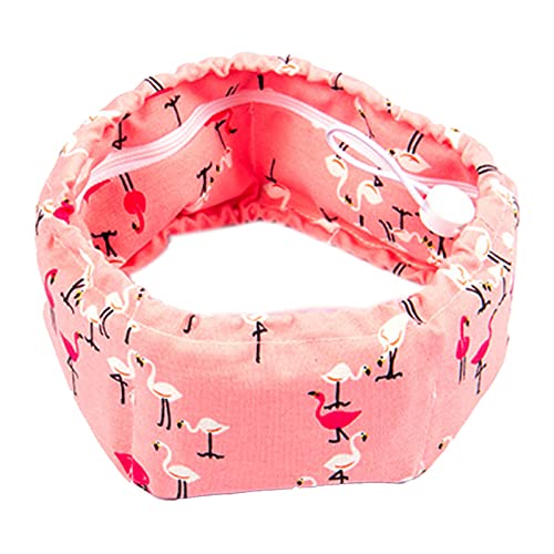 Hunde-Kühl Halsband, Hunde kühlung Bandana-Hals-Wickel mit doppeltem Ende Kordel Zug reduzieren temperatur verstellbaren Haustier-Eisschal für den Sommer (Vogel s) von Beufee