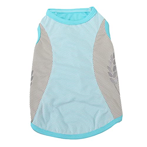 Kühlung Hundeweste, Kühlhemd für Hunde Sommer Reflektierende Polyester -Mantel -Tanktop für kleines mittelgroßes Haustier (2XL) von Beufee