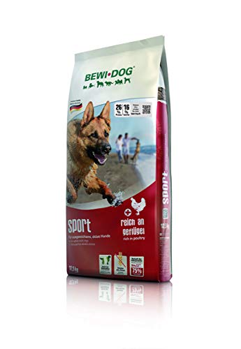 BEWI DOG Sport [12,5 kg] Hundefutter | Trockenfutter für sportliche & aktive Hunde | ohne Weizen & Soja | für erwachsene Hunde aller Rassen von Bewi Dog