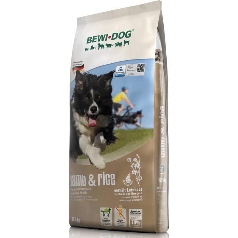 Bewi Dog Lamb & Rice - Sparpaket 2 x 12,5 kg (2,96 € pro 1 kg) von Bewi Dog
