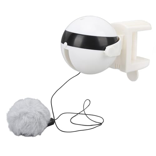 Automatischer Hebeball für Katzen, Einziehbarer Bommelball Zum Heben mit Seil, Katze Spielt Hebeball auf und ab, Haustierspielzeug, Befestigt an der Tischkante Automatischer Hebeball für Katzen, Einziehbarer Bommelball Zum Heben mit Seil, Katze Spielt Hebeball auf und ab, Haustierspielzeug, Befestigt an der Tischkante von Bewinner