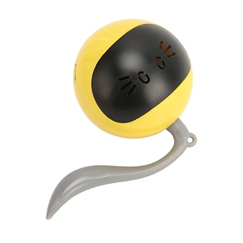 Bewinner Intelligentes Interaktives Katzenspielzeug mit Buntem LED Licht, Katzenspielzeug Zum Trainieren, Automatisches Katzenballspielzeug, Touch Steuerung, Wiederaufladbarer Bewinner Intelligentes Interaktives Katzenspielzeug mit Buntem LED Licht, Katzenspielzeug Zum Trainieren, Automatisches Katzenballspielzeug, Touch Steuerung, Wiederaufladbarer von Bewinner