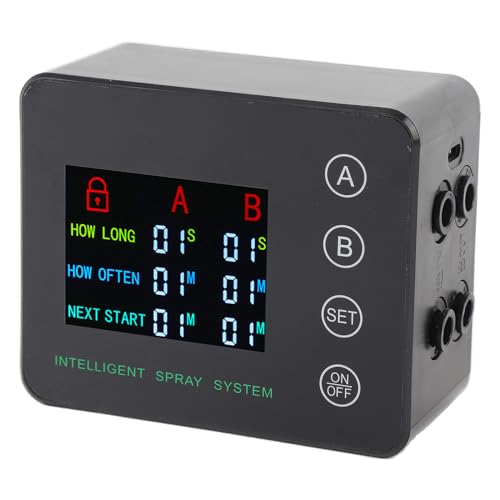 Bewinner Reptiliennebel Smart Spray System, Reptilienbefeuchter für Terrarien, Reptilienmister Automatisch mit 360 ° Verstellbaren Nebeldüsen für Amphibien -Echsenschl Bewinner Reptiliennebel Smart Spray System, Reptilienbefeuchter für Terrarien, Reptilienmister Automatisch mit 360 ° Verstellbaren Nebeldüsen für Amphibien -Echsenschl von Bewinner