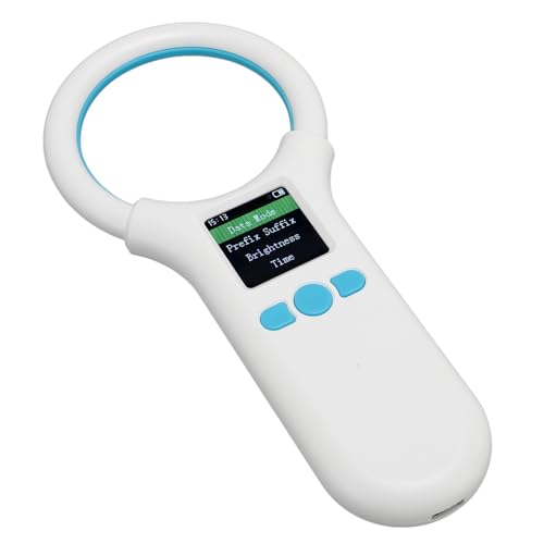 Haustier Mikrochip Lesescanner, Zweifrequenz EMID FDX B ISO 11784/11785 Tierchip ID Tag Scanner mit 1,44 Zoll TFT Bildschirm, 500 Datensätze Datenspeicherung Haustier Mikrochip Lesescanner, Zweifrequenz EMID FDX B ISO 11784/11785 Tierchip ID Tag Scanner mit 1,44 Zoll TFT Bildschirm, 500 Datensätze Datenspeicherung von Bewinner