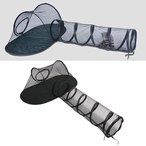Katzengehege Outdoor – Atmungsaktives Katzenzelt mit Tunnel, Zusammenklappbarer Tragbarer Katzenhöhle mit Viel Platz für Hunde und Katzen Katzengehege Outdoor – Atmungsaktives Katzenzelt mit Tunnel, Zusammenklappbarer Tragbarer Katzenhöhle mit Viel Platz für Hunde und Katzen von Bewinner