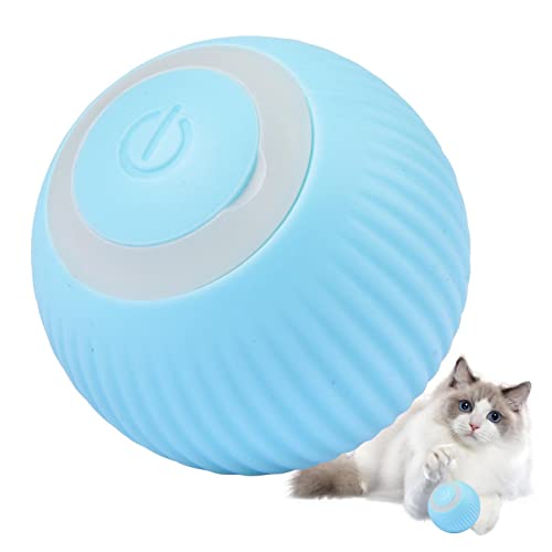 2PCS Power Ball 2.0 Cat Toy, Aiveys-Aiveys Cat Ball, Gertar Cat Toy, Intelligent Cat Ball, Self-Rotating Cat Ball, 360 Degree Ball, Automatic Modelling of Cat Paws, Interactive Cat Toy von Bexdug