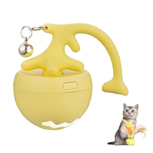 Bexdug Elektrischer rollender Katzenball – Automatisch beweglicher Rollball, wiederaufladbarer USB-Ball, intelligentes bewegliches Katzenspielzeug, selbstspielend, wiederaufladbarer Rollball für Bexdug Elektrischer rollender Katzenball – Automatisch beweglicher Rollball, wiederaufladbarer USB-Ball, intelligentes bewegliches Katzenspielzeug, selbstspielend, wiederaufladbarer Rollball für von Bexdug