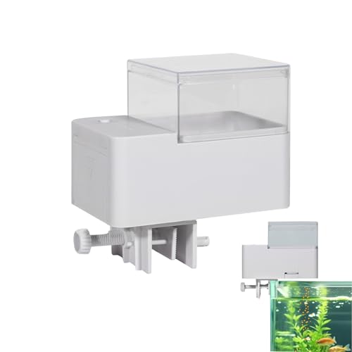 Bexdug Fischfutter Urlaubsautomat | Intelligenter Automatischer Fischfütterer Mit Timer | Aquarium Zubehör Für Gartenteichbedarf Und Tropische Reptilien Bexdug Fischfutter Urlaubsautomat | Intelligenter Automatischer Fischfütterer Mit Timer | Aquarium Zubehör Für Gartenteichbedarf Und Tropische Reptilien von Bexdug
