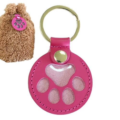 Bexdug Haar Erinnerungsstück,Süßer Leder Schlüsselanhänger - Charm Anhänger Erinnerungsstück Für Zuhause Reise Zeremonie Alltag Geburtstag Geschenkidee von Bexdug