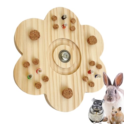 Bexdug Hamster-Kauspielzeug – Eichhörnchen-Trainingsspielzeug, -Stressabbau-Spielzeug für Lovebirds Wellensittiche, Vogel-Trainingsgerät von Bexdug