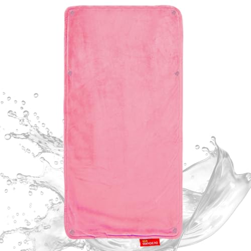 Bexdug Heizkissen | Elektrische Wärmematte Für Inneneinsatz Beheizbar | Wiederaufladbar Wasserdicht 58X28CM Matte Für Haustiere Katzen Kleine Hunde Frauen Welpen Männer Winter Kaltes Wetter von Bexdug