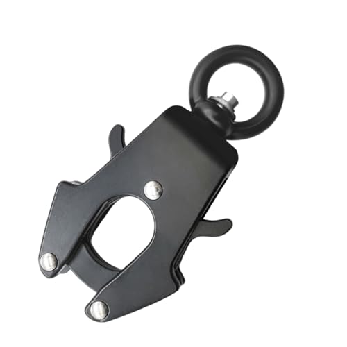 Bexdug Hunde -Leinen Carabiner, Hundeleine Clips | Froschclip 360 Grad Drehhund -Leinenverschluss | Hardware Heavy Duty Metal Zink Alloy Hardware Schnellveröffentlichung für Training, Wandern von Bexdug
