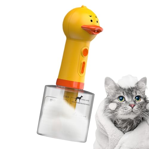 Bexdug Hunde Shampoo Schaumspender, Foam Shampoo Flasche für Hunde - Elektrische Haustierbadseife Schaumflasche | 400 ml, 1200 mAh, Cat Dog -Waschbehörde, Bad Haustier Dusche Vorräte Bexdug Hunde Shampoo Schaumspender, Foam Shampoo Flasche für Hunde - Elektrische Haustierbadseife Schaumflasche | 400 ml, 1200 mAh, Cat Dog -Waschbehörde, Bad Haustier Dusche Vorräte von Bexdug