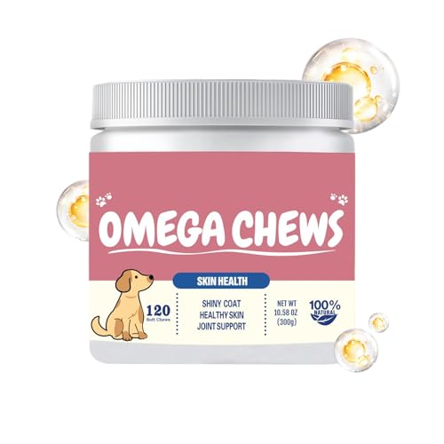 Bexdug Hundefell Ergänzungsfuttermittel | Gelenkgesundheit Ergänzungsfuttermittel | 120 Stück Nahrungsergänzungskauartikel für Haut Fell Flüssigkeitshaushalt | Gelenkunterstützung Fellpflege Bexdug Hundefell Ergänzungsfuttermittel | Gelenkgesundheit Ergänzungsfuttermittel | 120 Stück Nahrungsergänzungskauartikel für Haut Fell Flüssigkeitshaushalt | Gelenkunterstützung Fellpflege von Bexdug