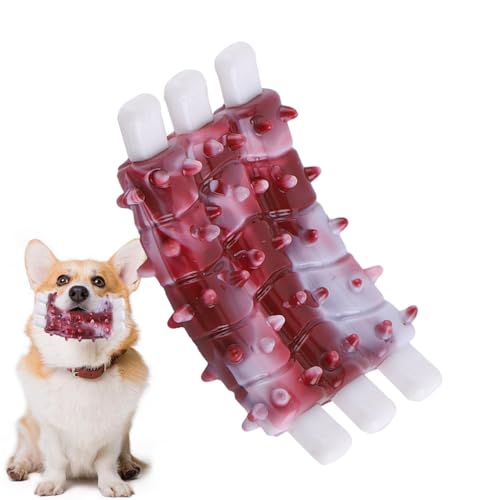 Bexdug Hundespielzeug für aggressive Kauer, realistisches Zahnen, interaktives Hundespielzeug, lustiges Kauspielzeug für Welpen, Kauspielzeug für kleine, mittelgroße und große Hunde Bexdug Hundespielzeug für aggressive Kauer, realistisches Zahnen, interaktives Hundespielzeug, lustiges Kauspielzeug für Welpen, Kauspielzeug für kleine, mittelgroße und große Hunde von Bexdug