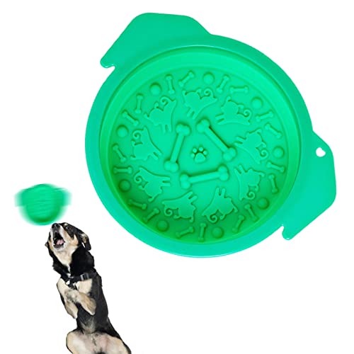 Bexdug Interaktiver Hundespender - Zusammenklappbare Hundewassernäpfe für Katzen und Hunde | Hunde-Reisenäpfe für kleine, mittelgroße Hunde und Katzen zum Aufbewahren von Wasser und Futter von Bexdug
