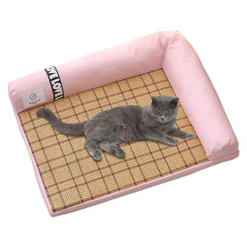 Bexdug Katzenkühlkissen, Kühlmatte für Katzen | Waschbare Katzenmatte - Abnehmbare Hundebettmatte, Haustier-Kühlunterlage, antihaftbeschichtete Katzenmatte für Betten, Kisten, hält Ihr Haustier kühl Bexdug Katzenkühlkissen, Kühlmatte für Katzen | Waschbare Katzenmatte - Abnehmbare Hundebettmatte, Haustier-Kühlunterlage, antihaftbeschichtete Katzenmatte für Betten, Kisten, hält Ihr Haustier kühl von Bexdug