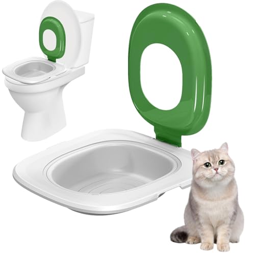 Bexdug Katzentoilettentraining – Tragbare Katzentoilette | Kätzchen-Töpfchen-Zugsystem, wiederverwendbarer Haustier-Toilettentrainer zum Unterrichten der Katze, die Toilette zu benutzen Bexdug Katzentoilettentraining – Tragbare Katzentoilette | Kätzchen-Töpfchen-Zugsystem, wiederverwendbarer Haustier-Toilettentrainer zum Unterrichten der Katze, die Toilette zu benutzen von Bexdug