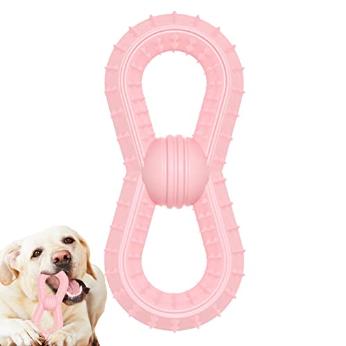 Bexdug Kauspielzeug für Hunde,Unzerstörbares Hundespielzeug aus TPR-Gummi mit Widerhaken zur Reinigung der Hundezähne - Zahnreinigung und Zahnfleischmassage Robustes Hundespielzeug für kleine von Bexdug