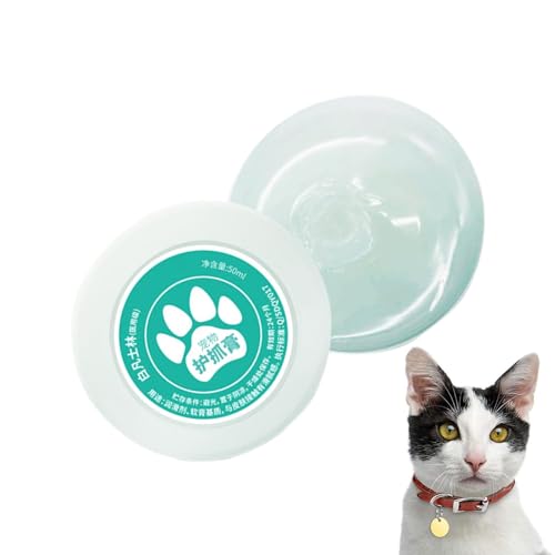 Bexdug Pfotenbalsam, Pfotenbalsam Hunde lecken sicher - 50 ml Bio-Welpenpfotenbalsam, natürlicher Pfotenweichmacher und Butter | Pfotenwachs, Hundefußbalsam schützt und repariert trockene, rissige Bexdug Pfotenbalsam, Pfotenbalsam Hunde lecken sicher - 50 ml Bio-Welpenpfotenbalsam, natürlicher Pfotenweichmacher und Butter | Pfotenwachs, Hundefußbalsam schützt und repariert trockene, rissige von Bexdug
