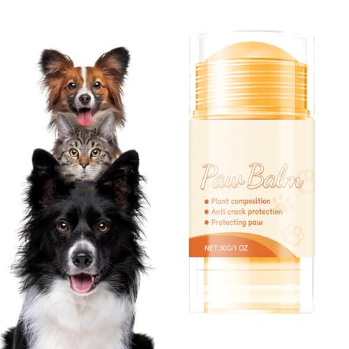 Bexdug Pfotenschutzbalsam, Pfotenbalsam Hunde - Wachsbalsam zum Entfernen von Rissen bei Katzen und Hunden | Pfotenpflegecreme, Pfotenschutz vor, Haustierzubehör für heißes Pflaster, Sand, Schmutz Bexdug Pfotenschutzbalsam, Pfotenbalsam Hunde - Wachsbalsam zum Entfernen von Rissen bei Katzen und Hunden | Pfotenpflegecreme, Pfotenschutz vor, Haustierzubehör für heißes Pflaster, Sand, Schmutz von Bexdug