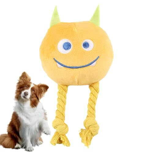 Bexdug Quietschspielzeug für Hunde,Quietschspielzeug für Hunde, Kaubares Beißspielzeug im Cartoon-Design mit starkem Knoten, Dekoratives, multifunktionales Entspannungszubehör, Hundebeißringe für Bexdug Quietschspielzeug für Hunde,Quietschspielzeug für Hunde, Kaubares Beißspielzeug im Cartoon-Design mit starkem Knoten, Dekoratives, multifunktionales Entspannungszubehör, Hundebeißringe für von Bexdug