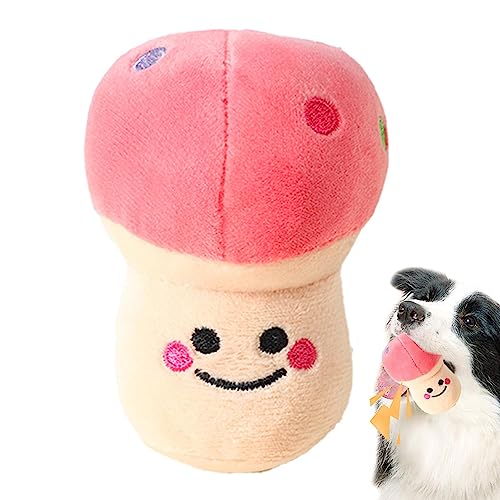 Bexdug Quietschspielzeug für kleine Hunde - Gemüse-Hundespielzeug | Interaktive Fruchtsnacks, süßes Kauspielzeug, Beißspielzeug für Hunde, interaktives Hundespielzeug für kleine Rassen von Bexdug