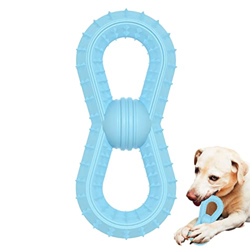 Bexdug Robustes Kauspielzeug für Hunde,Unzerstörbares Hundespielzeug aus TPR-Gummi mit Widerhaken zur Reinigung der Hundezähne | Multifunktionale Zahnreinigung und Zahnfleischmassage, Robustes von Bexdug