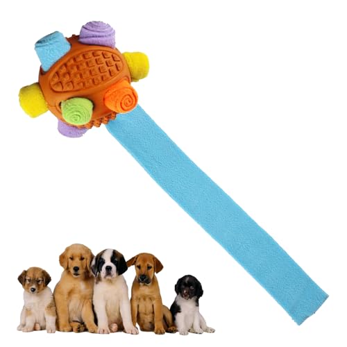 Bexdug Schnüffelspielzeug für Hunde, Schnüffelball | Snuffle Interaktiver Hundeball | Hundespielzeug, Hundegeschenke und Hundespielzeug für kleine und mittlere Rassen von Bexdug