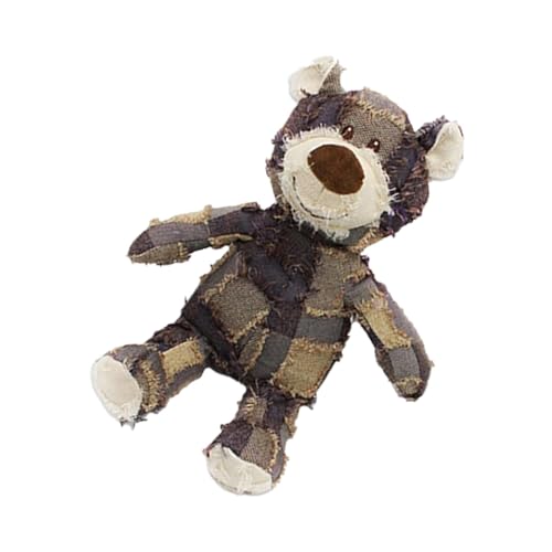 Bexdug Unzerstörbarer robuster Bär, unzerstörbares Bären-Hundespielzeug, quietschendes Spielzeug für Hunde, Hundebegleiter für schwere Kauer, Spielzeug für große kleine Hunde Bexdug Unzerstörbarer robuster Bär, unzerstörbares Bären-Hundespielzeug, quietschendes Spielzeug für Hunde, Hundebegleiter für schwere Kauer, Spielzeug für große kleine Hunde von Bexdug