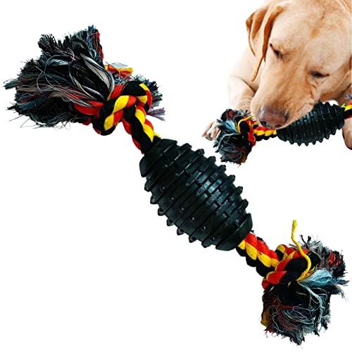 Bexdug Welpen Zahnen Kauspielzeug,Robustes Hundespielzeug für Aggressive Kauer großer Rassen - Hundespielzeug gegen Langeweile, Hundeseilspielzeug für Aggressive Kauer von Bexdug
