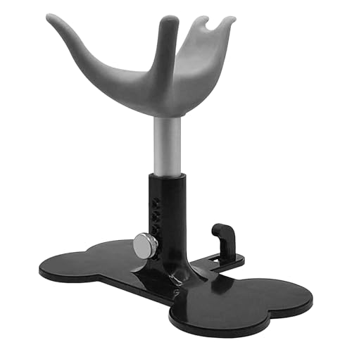 Hundepflegestand Silikon, Verstellbarer Hundepflegestand, den Hundeständer, Nicht-Schlupf zum Baden duschen Duschkürzung Hunde Haustier, 14.5-18,5 cm von Bexdug