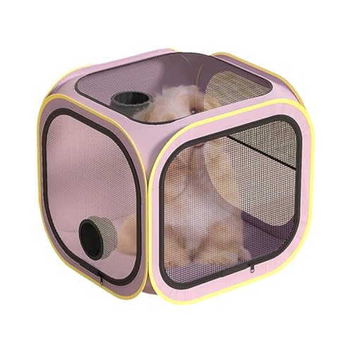 Katzentrocknungsbox, Fellpflegehaus – tragbarer Haustier-Trockner, Fellpflegekäfig gegen Haare, fliegender Raum, Hausbox für Katzen, Hunde, Welpen Katzentrocknungsbox, Fellpflegehaus – tragbarer Haustier-Trockner, Fellpflegekäfig gegen Haare, fliegender Raum, Hausbox für Katzen, Hunde, Welpen von Bexdug
