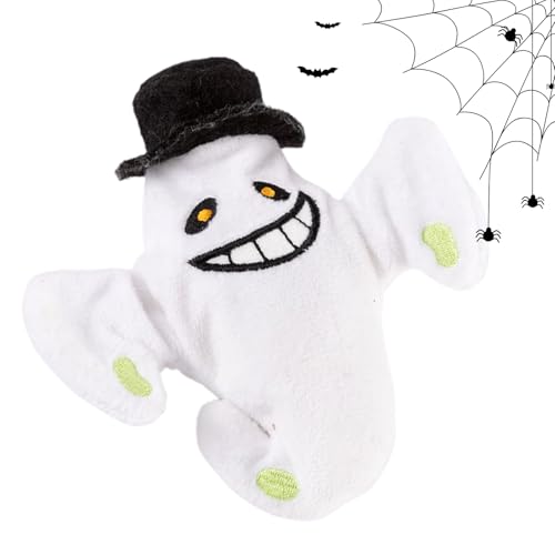 Plüsch-Katzenspielzeug | Simuliert Flügelflattergeräusch Halloween-Kürbis-Puppe für Kätzchen – kratzfestes elektrisches Katzen-Trainingsspielzeug, Haustierbedarf für kleine, große und mittelgroße Plüsch-Katzenspielzeug | Simuliert Flügelflattergeräusch Halloween-Kürbis-Puppe für Kätzchen – kratzfestes elektrisches Katzen-Trainingsspielzeug, Haustierbedarf für kleine, große und mittelgroße von Bexdug