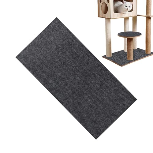 Self-Adhesive Cat Scratching Mat, Scratching Wall for Cats, Kratzwand FüR Katzen, Climbing Cat Scratcher, DIY Climbing Cat Scratcher, Trimmable Cat Tree Carpet Floor Scratching Pad von Bexdug