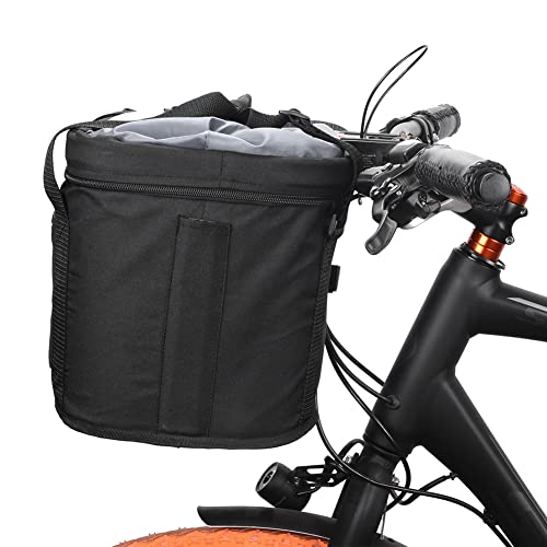 Fahrradkorb, Fahrradkorb for Haustiere, Fassungsvermögen 18 l, Fahrradsatteltasche, Lenkerkorb mit Aluminiumlegierungsrahmen, Aufbewahrungstasche for Rennräder, Einkaufstasche Fahrradkorb, Fahrradkorb for Haustiere, Fassungsvermögen 18 l, Fahrradsatteltasche, Lenkerkorb mit Aluminiumlegierungsrahmen, Aufbewahrungstasche for Rennräder, Einkaufstasche von BgnEhRfL