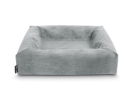 Bia Bed Rib Hoes Voor Hondenmand Grijs-BIA-50 60X50X12 CM von Bia Bed