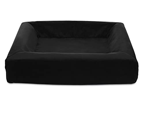 Bia bed royal fluweel Hoes hondenmand zwart Bia-2 60x50x12,5 cm von Bia